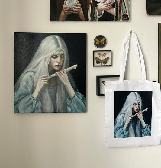 Plátěná taška s potiskem "The Dreaming Muse"