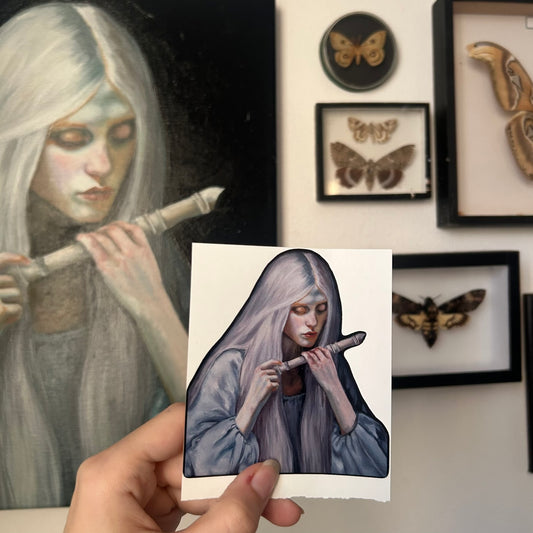 Samolepka "The Dreaming Muse"