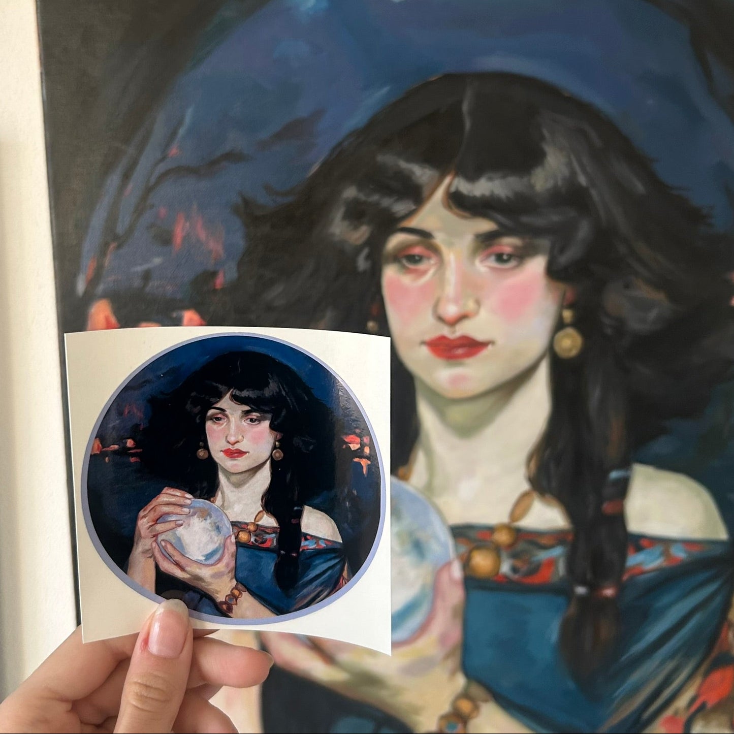 Sticker "La Femme Voyante"