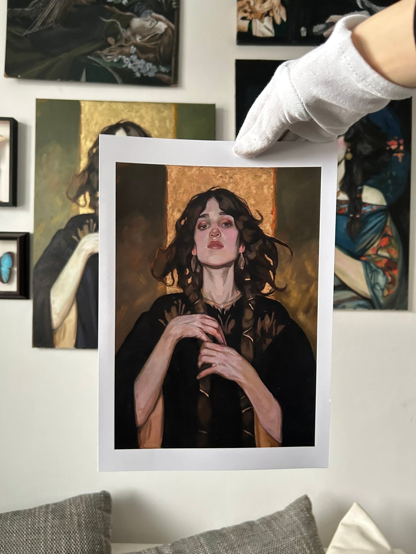 "Golden Woman II" tisk (A4)