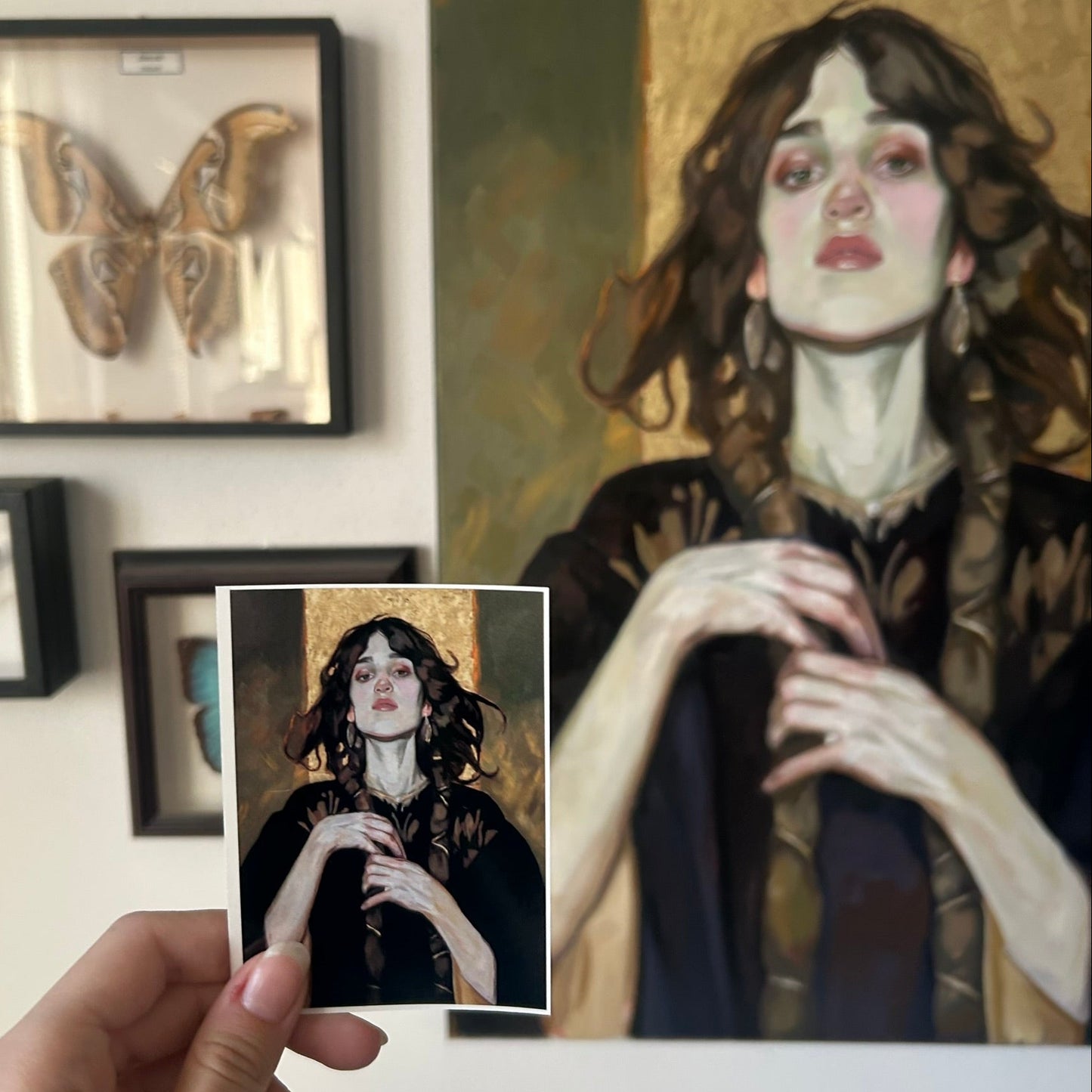 Samolepka "Golden Woman II"