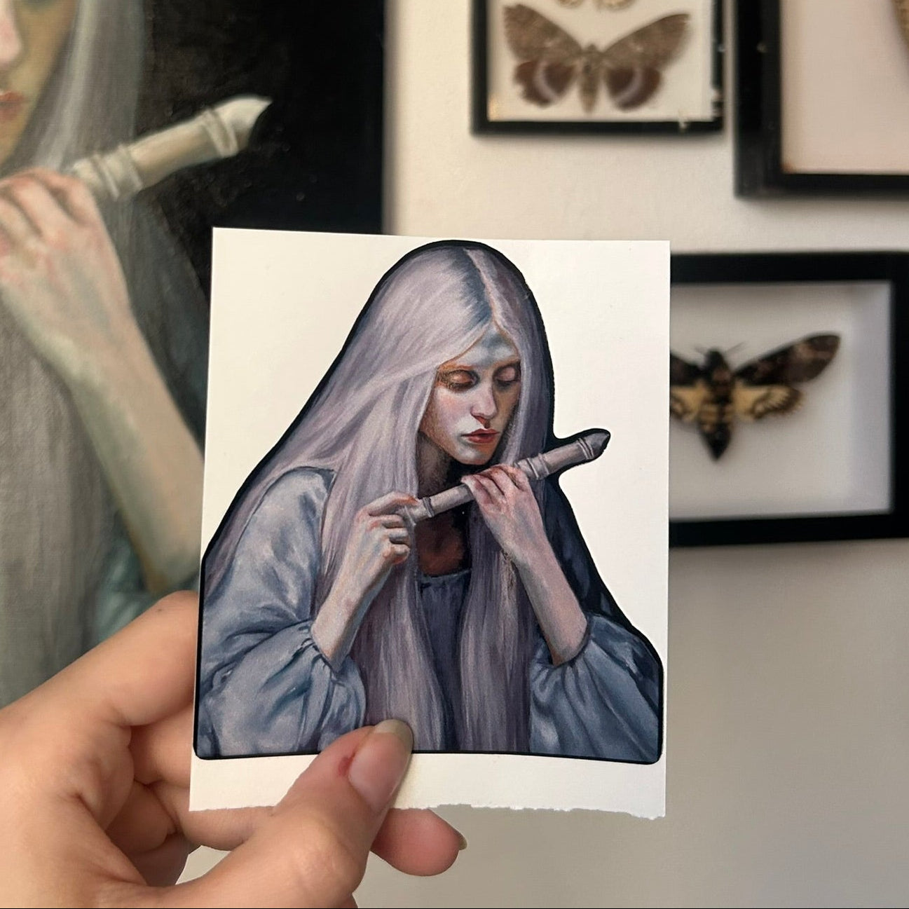 Sticker "The Dreaming Muse"