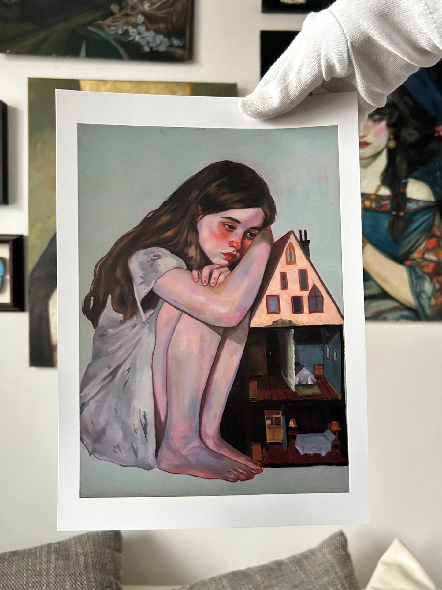 "Too Big For Home" limited edition A4 print (signed)