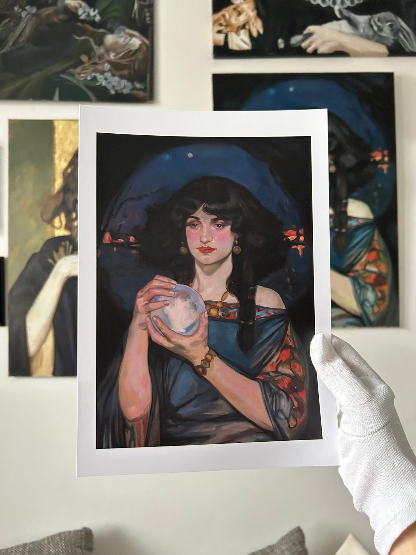 "La Femme Voyante" print (A4)