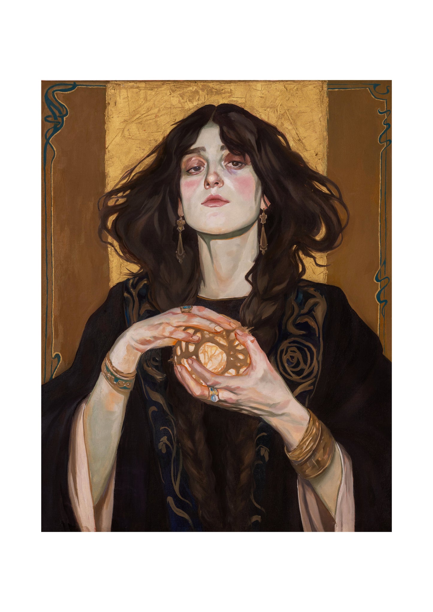 "Golden Woman I" print (A4)