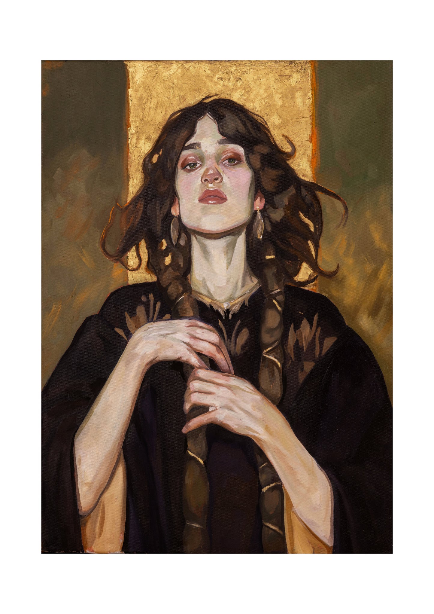 "Golden Woman II" tisk (A4)